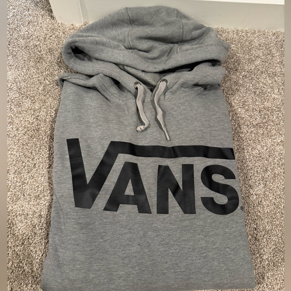 Men’s small Vans gray hoodie